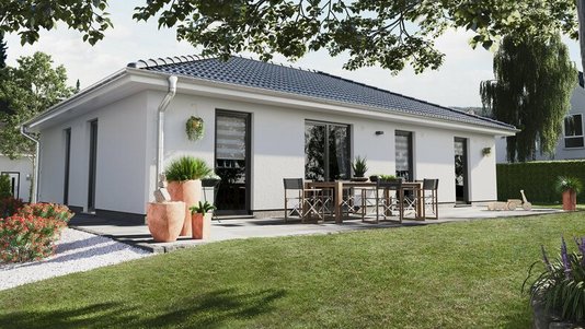 Bungalow-110-Garten-Elegance Der Bungalow 110